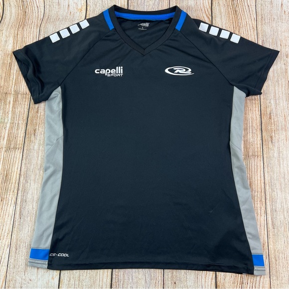 Women’s Capelli Sport Soccer Jersey #23 Black Size Large - Picture 1 of 9